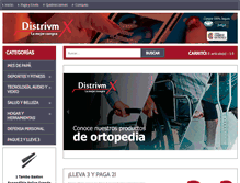 Tablet Screenshot of distrivmx.com